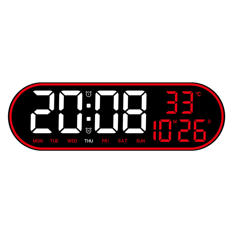 Multifunktionale digitale Wanduhr