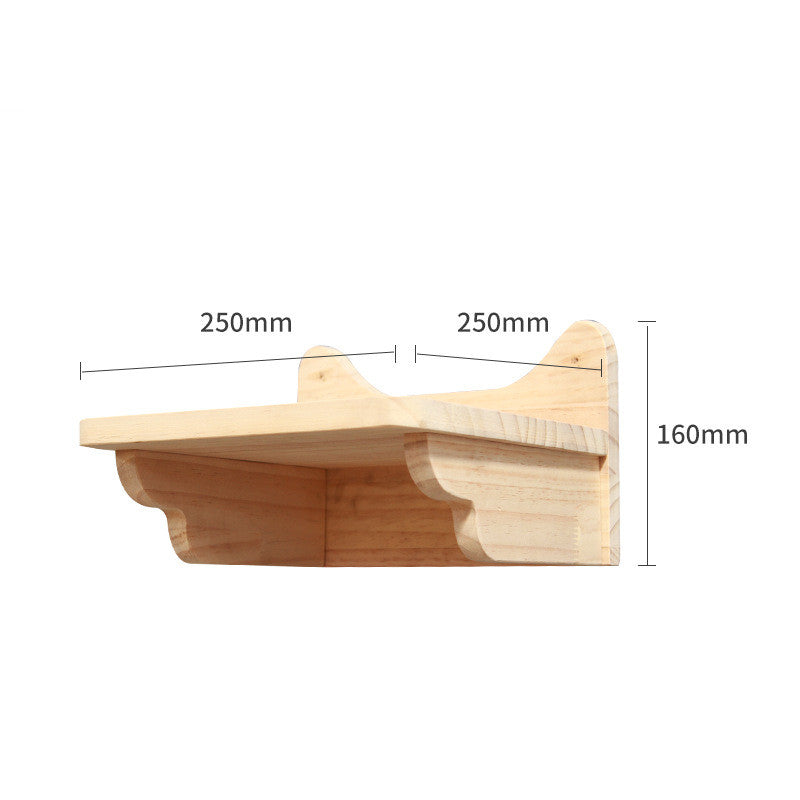 Katzen-Kletterwand aus Massivholz