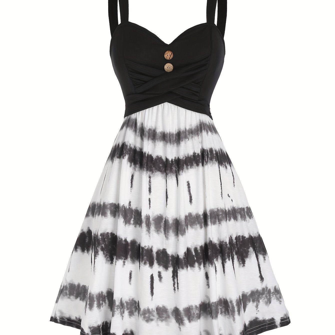 Geblümtes Midi-Kleid mit Prinzessinnenärmeln