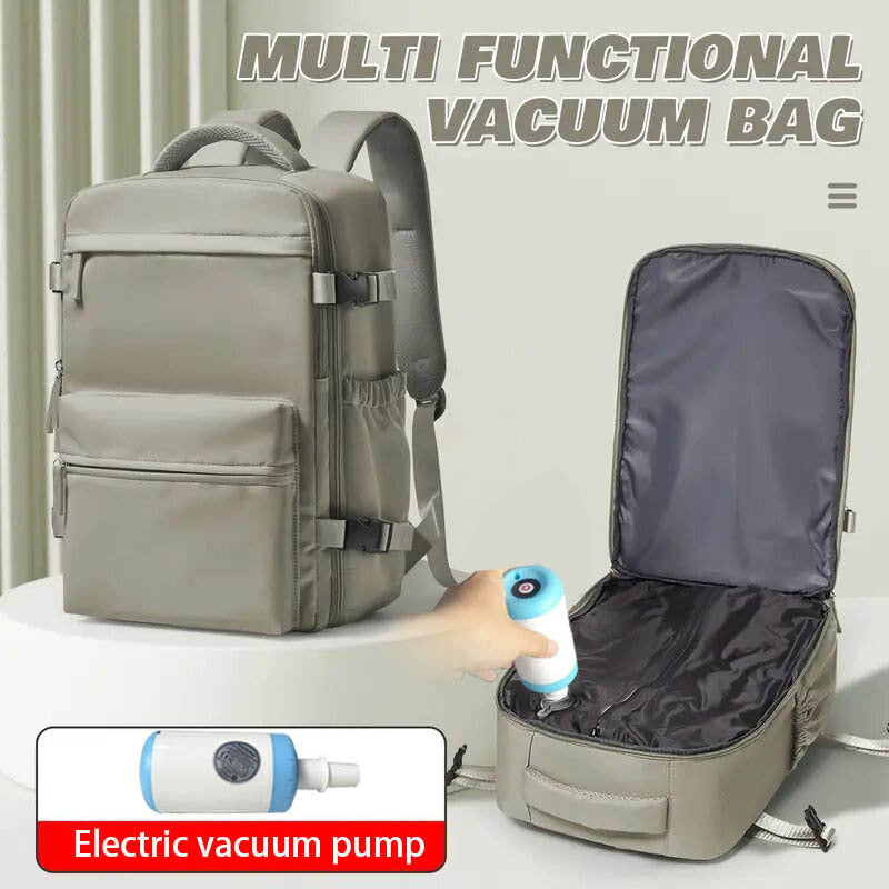 Minimalistischer Vakuum-Kompressionsrucksack – Bild 3 | LuxeStyle