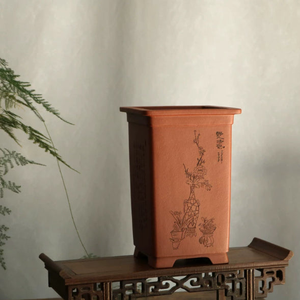 Zepterförmige Vase aus Yixing-Ton – Bild 4 | LuxeStyle
