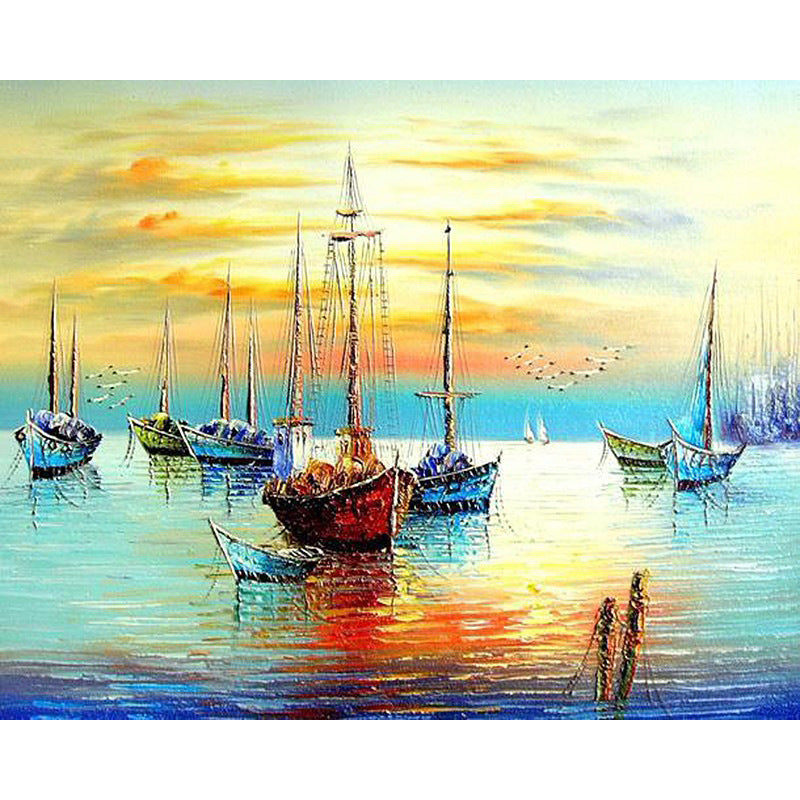 Malen nach Zahlen - Boote – Bild 6 | LuxeStyle