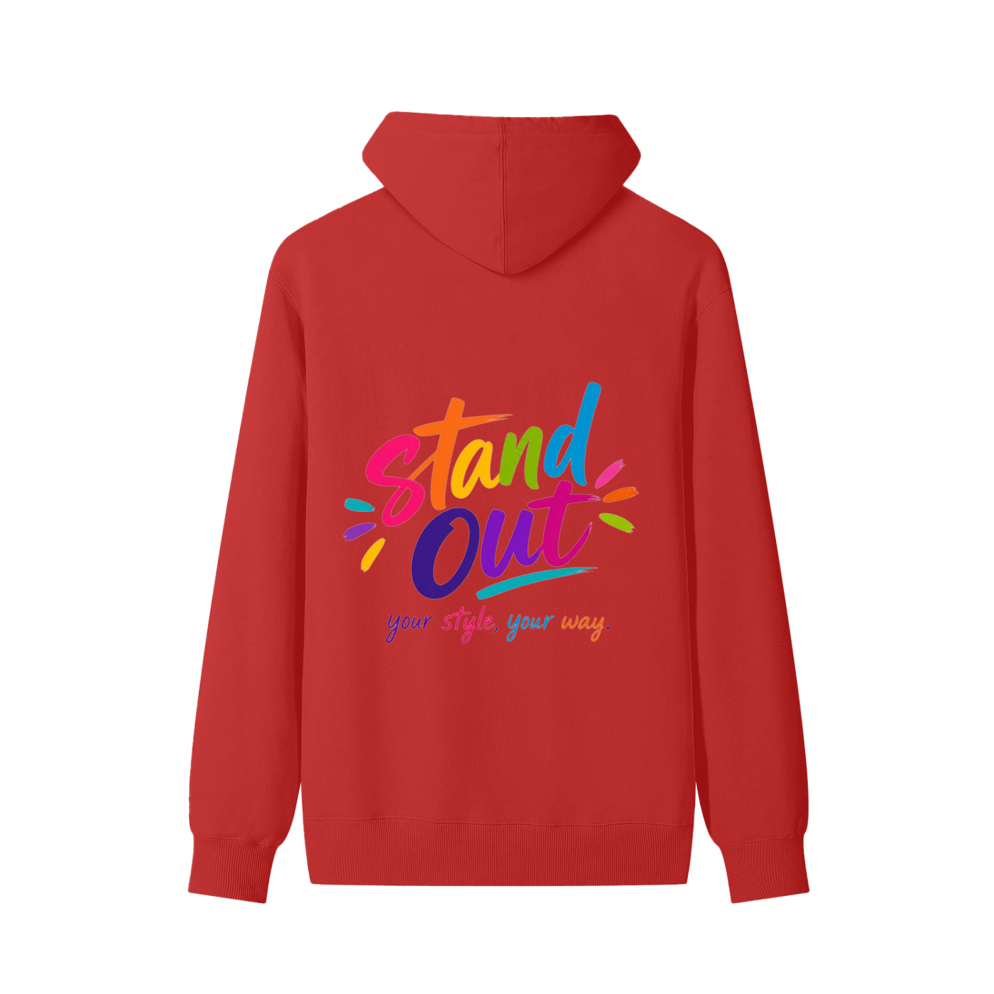 Casual Sport Hoodie mit abgeflachten Schultern