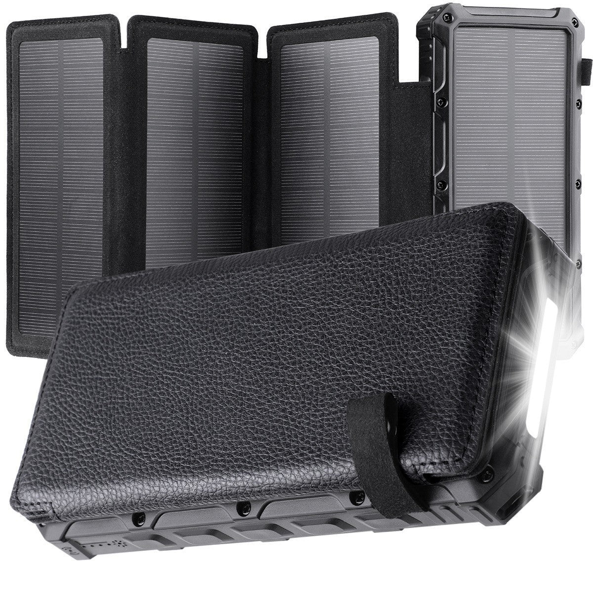 20’000mAh Solar Powerbank mit Wireless Charging
