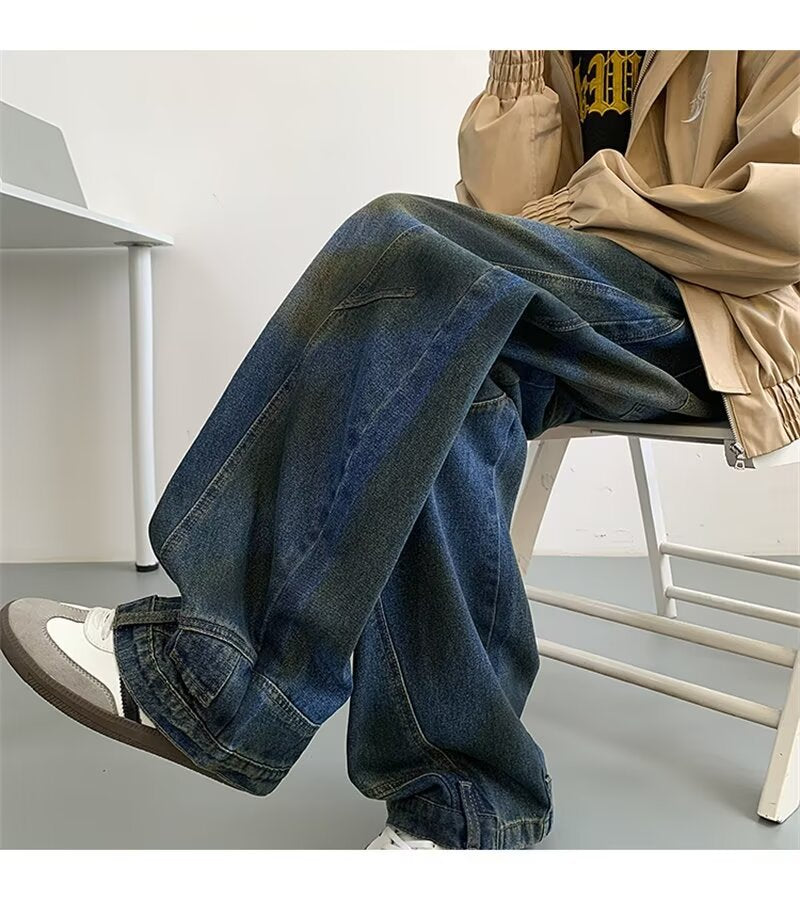 Edgy-Cool Denim-Hose für Herren