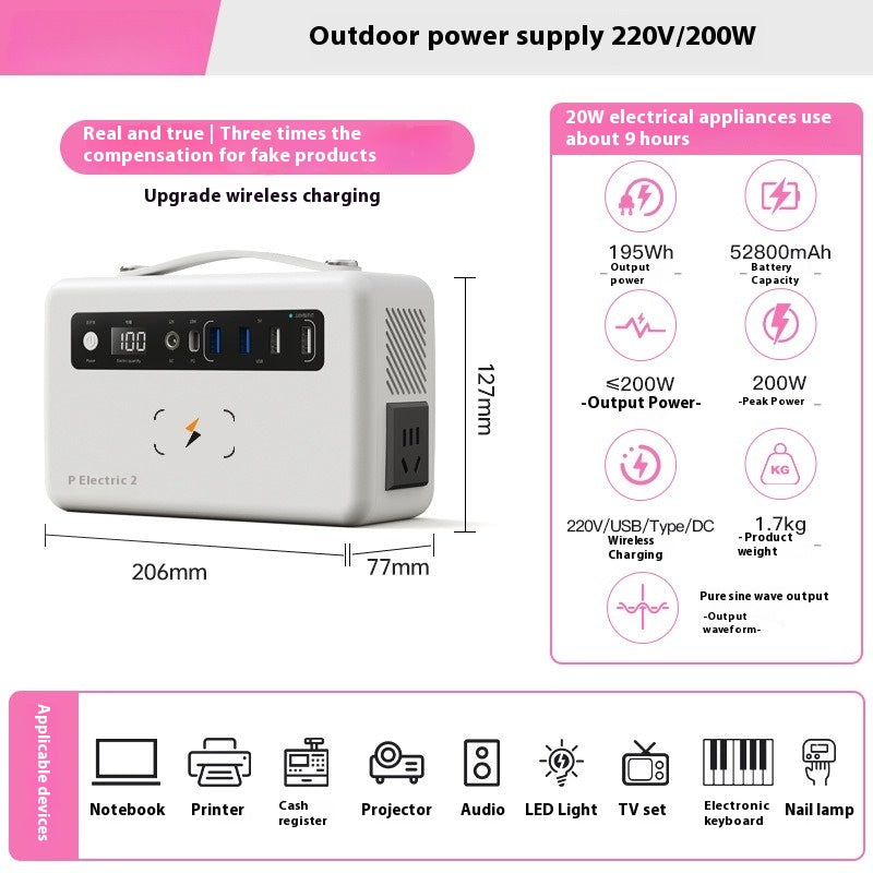 Outdoor Notstromaggregat 220V