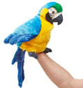 Plüsch Handpuppe Papagei