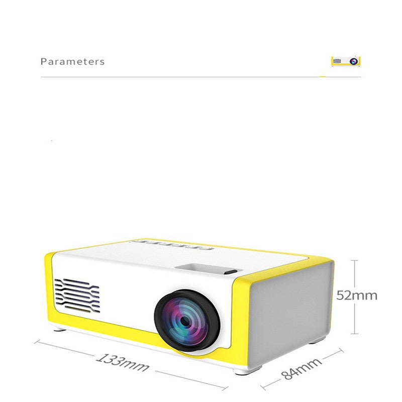 Mini-Projektor 1080p YG300 – kompakt & leicht – Bild 2 | LuxeStyle