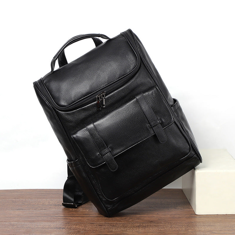 Echtleder Rucksack mit 36-55 L – Bild 2 | LuxeStyle
