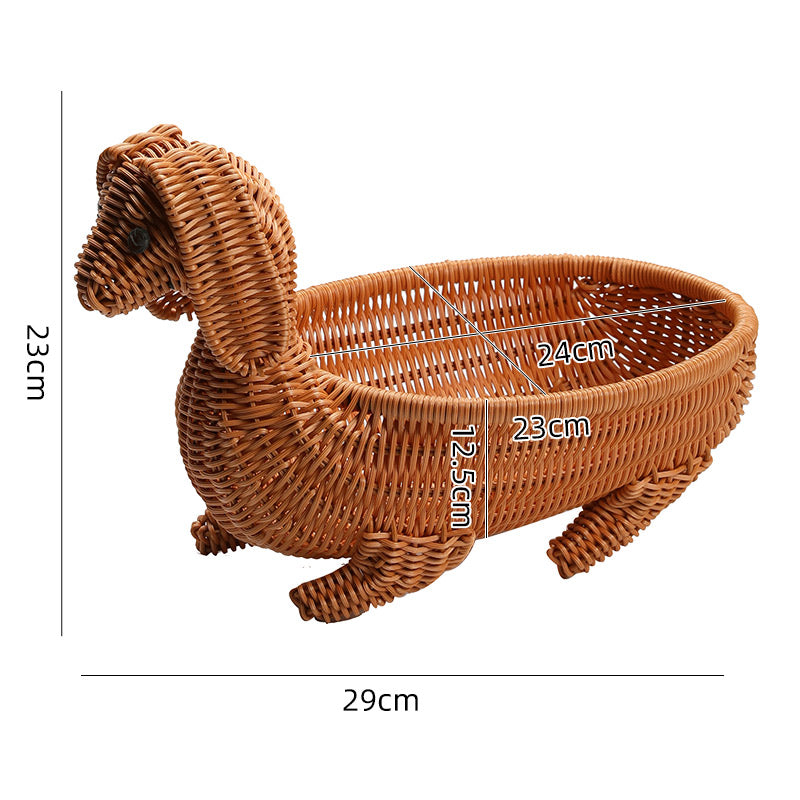 Rattan-Weidenkorb | LuxeStyle