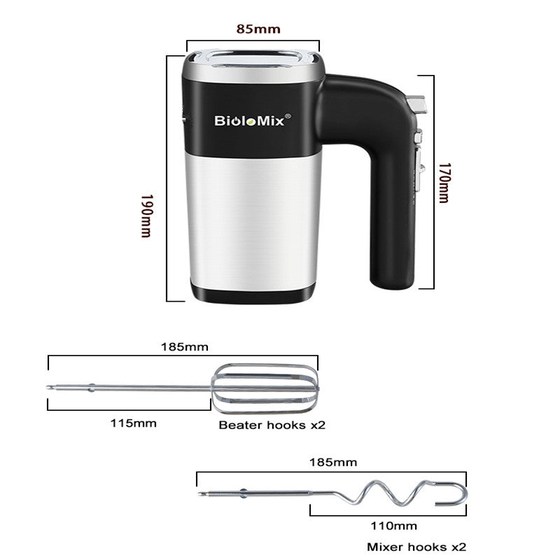 Elektrischer Handmixer, 500W – Bild 3 | LuxeStyle
