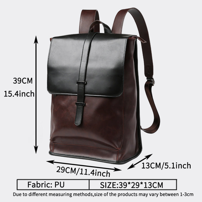 Reiserucksack aus PU-Leder | LuxeStyle