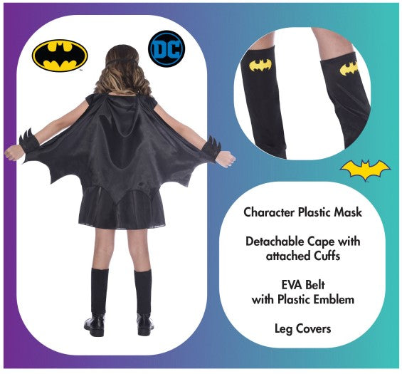 Kostüm Batgirl Kleid & Umhang – Bild 3 | LuxeStyle