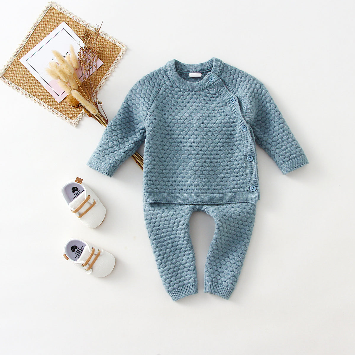 Wollanzug Set für Baby – Bild 8 | LuxeStyle