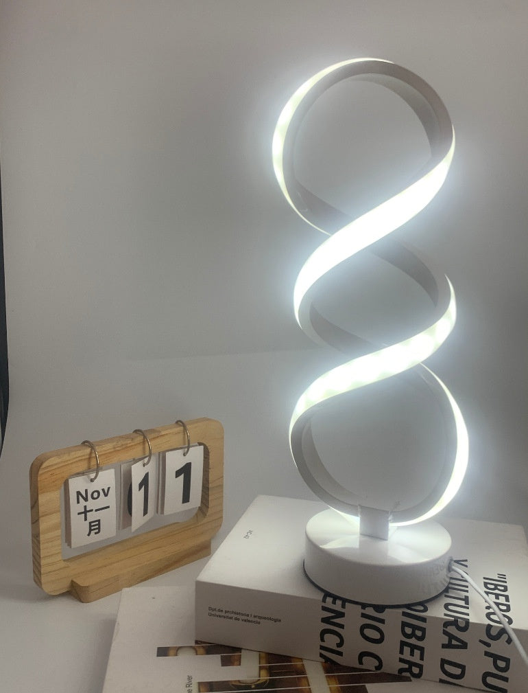 Doppelspirale LED-Nachtlicht – Bild 5 | LuxeStyle