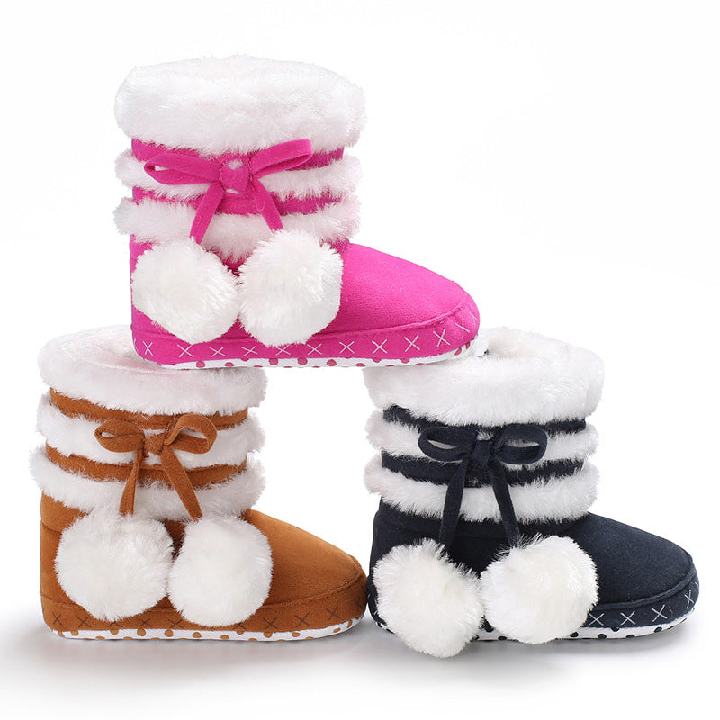 Pom Pom Winter-Booties für Kleinkinder – Bild 8 | LuxeStyle
