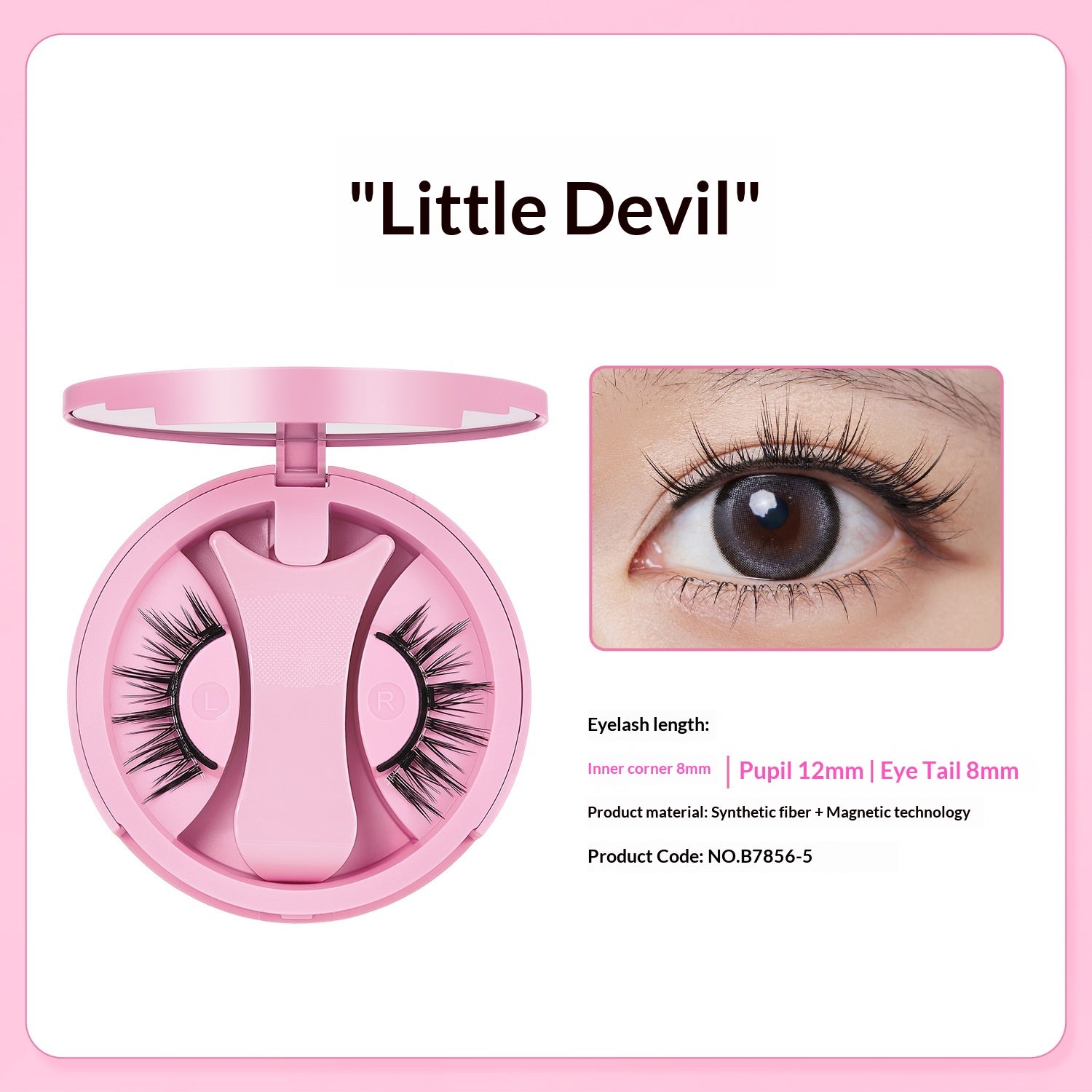 Magnetische falsche Wimpern
