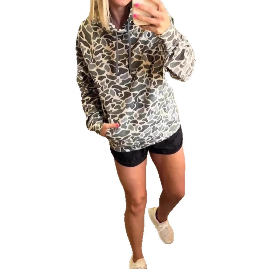 Retro Unisex Hoodie mit Digitaldruck