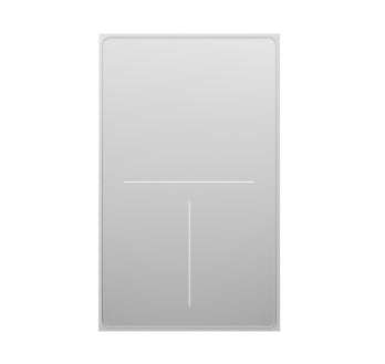 Smarter Touch-Lichtschalter aus Glas, per App steuerbar