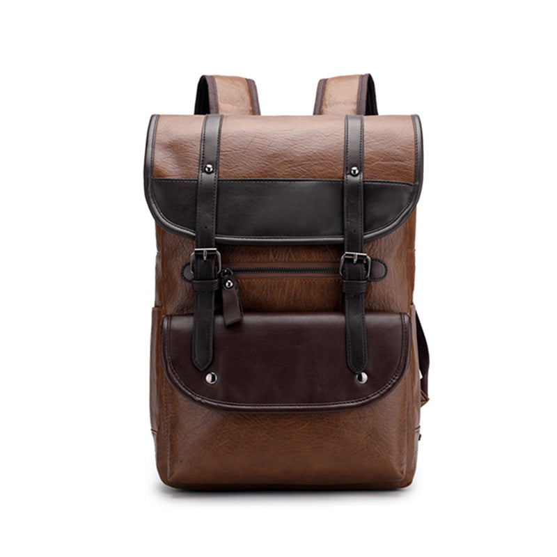 Retro Business-Reiserucksack, schwarz – Bild 7 | LuxeStyle