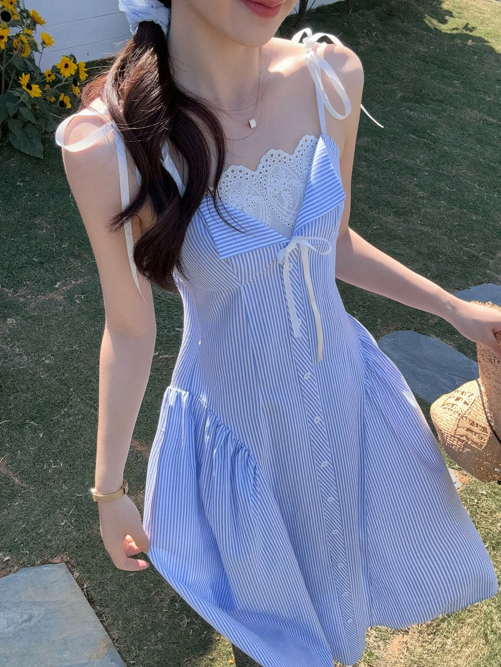 Elegantes Trägerkleid für den Sommer – Bild 2 | LuxeStyle