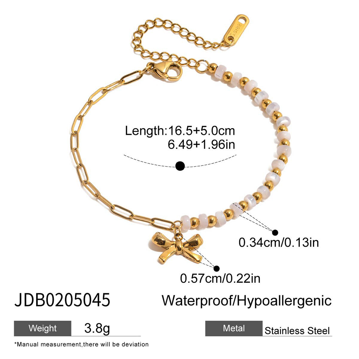 Armband mit Natursteinen | LuxeStyle
