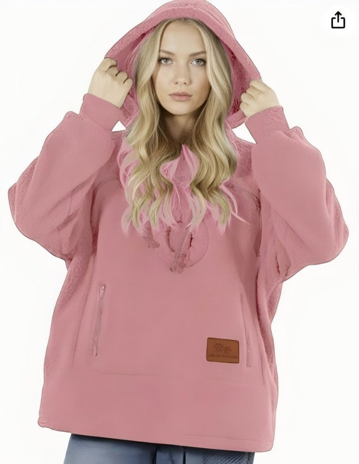 Warmer Kapuzenpullover im Casual Fit – Ansicht 3