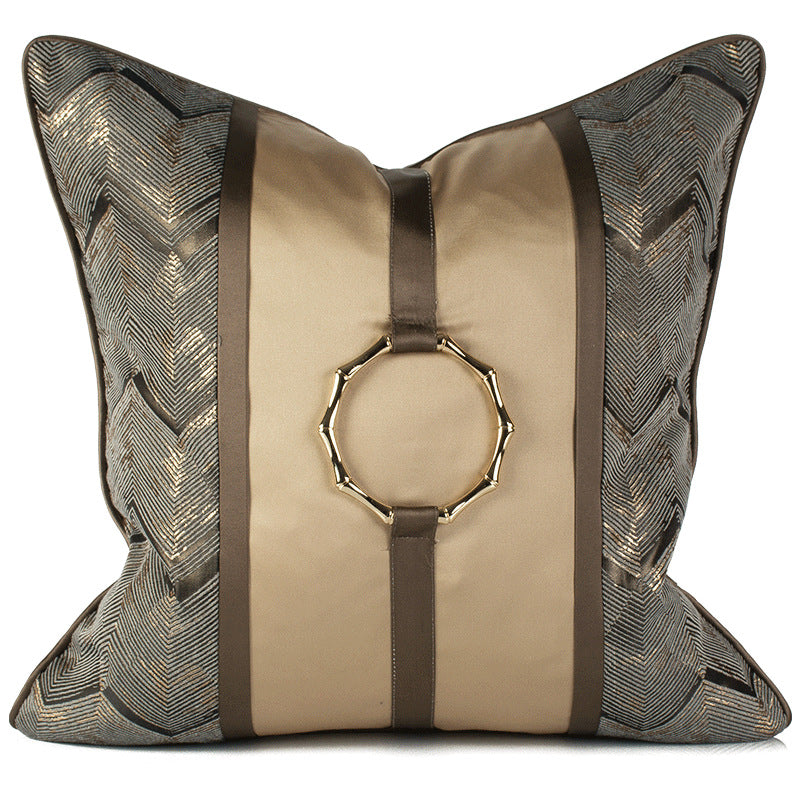 Kissenhülle Kupferring-Ornament – Bild 5 | LuxeStyle