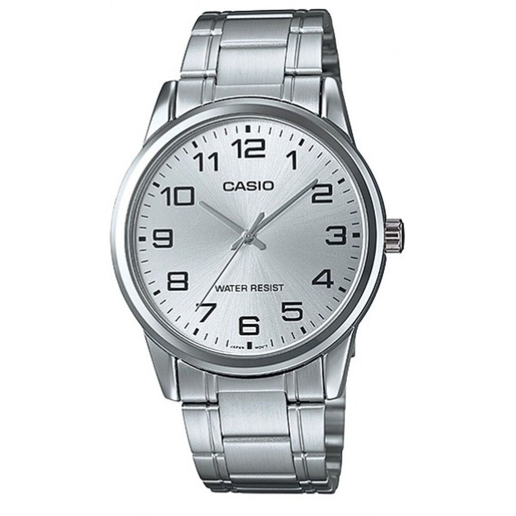 Unisex-Uhr Casio COLLECTION Weiß Silberfarben (Ø 38 mm)