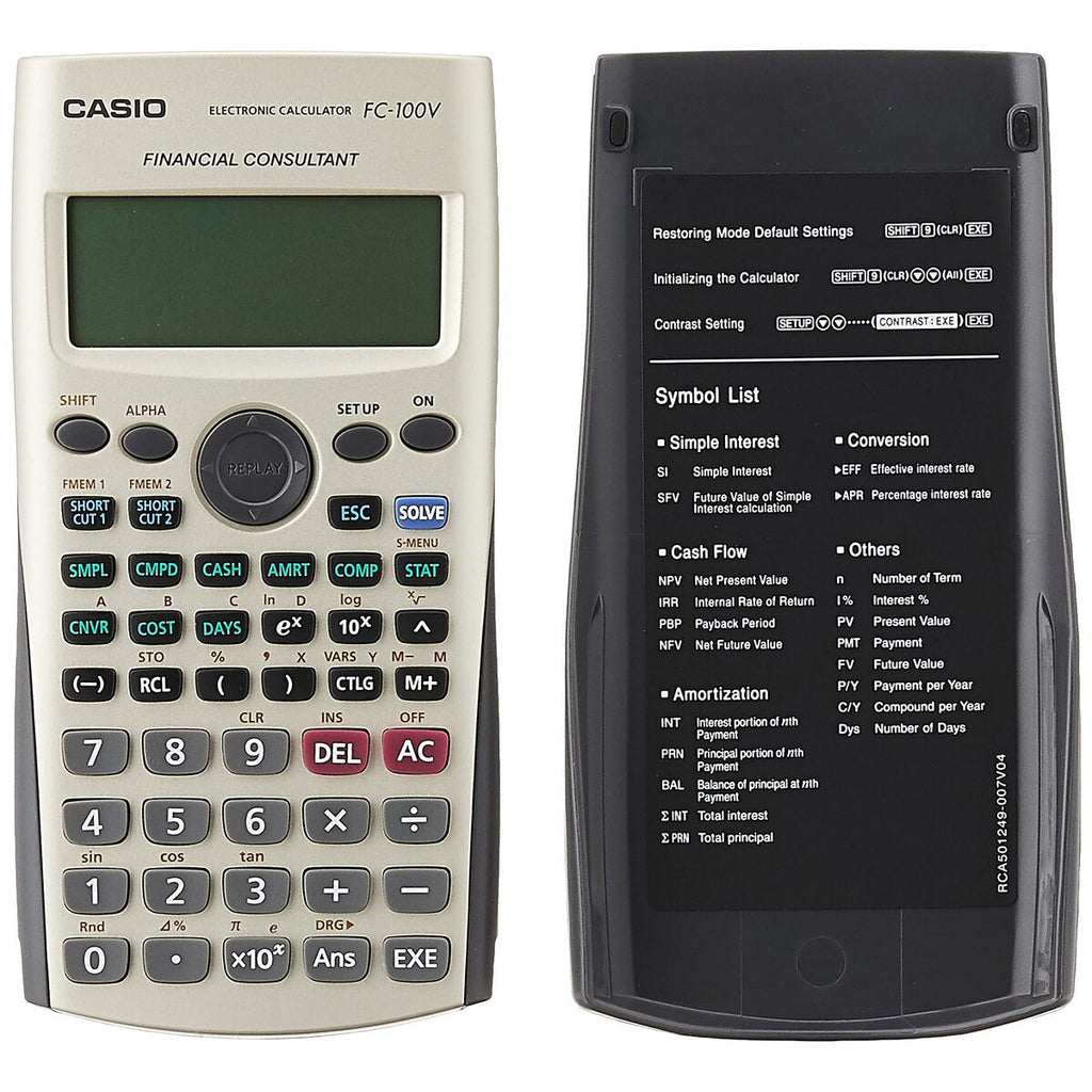 Finanztaschenrechner Casio FC-100V