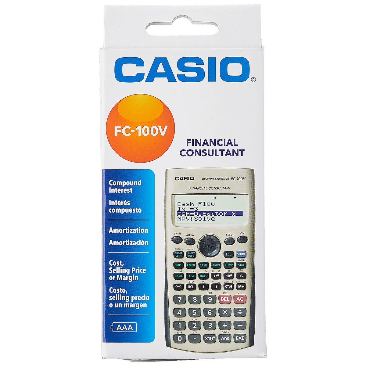 Finanztaschenrechner Casio FC-100V