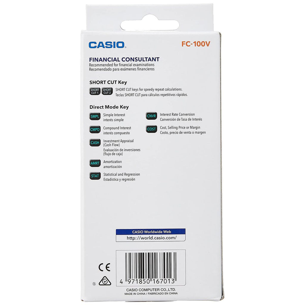 Finanztaschenrechner Casio FC-100V