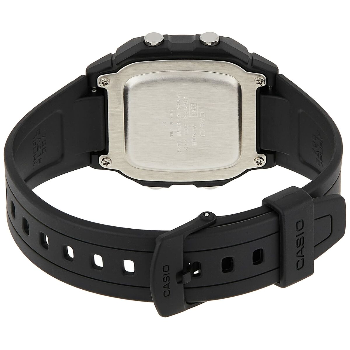 Herrenuhr Casio DIVER -ILLUMINATOR 10 YEARS BATTERY Schwarz (Ø 37 mm)