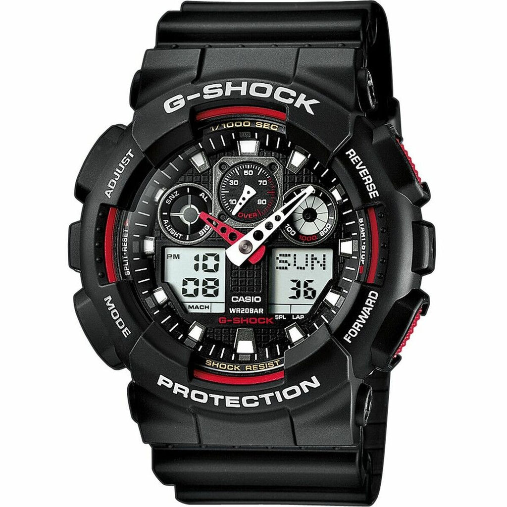Herrenuhr Casio G-Shock GS BASIC Schwarz Rot (Ø 51 mm)