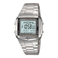 Herrenuhr Casio DATABANK Silberfarben (Ø 38 mm)