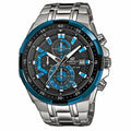 Herrenuhr Casio EFR-539D-1A2VUEF Schwarz Silberfarben (Ø 49 mm)