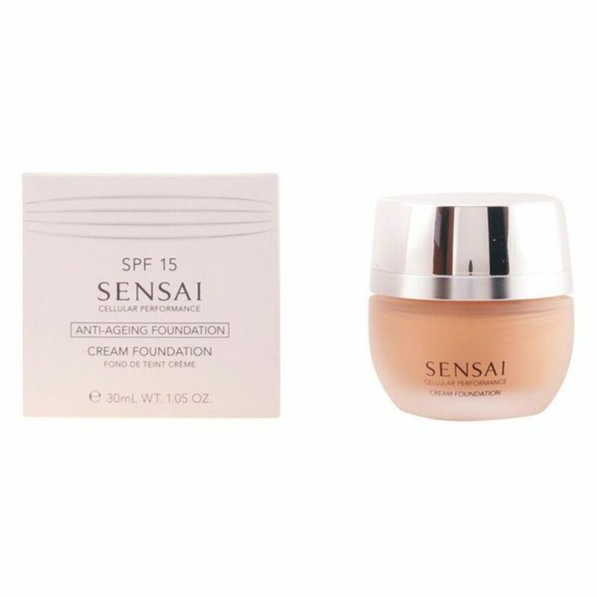 Flüssig-Make-up-Grundierung Kanebo Sensai Cp cf 25 Cf25-Topaz Beige Spf