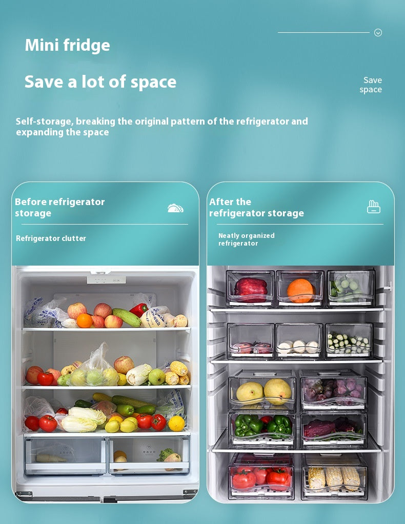 Kühlschrank-Organizer mit Abtropffunktion | LuxeStyle