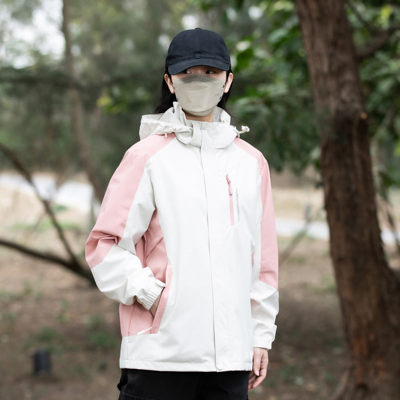 Wind- und wasserdichte Outdoor-Jacke für Herren
