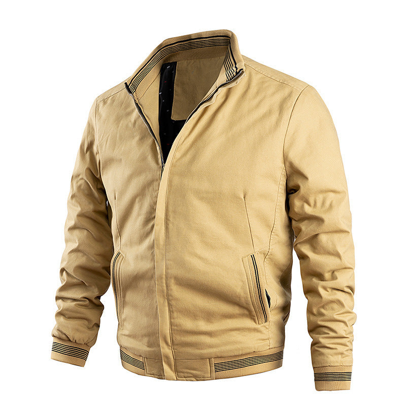 Freizeitjacke Slim Fit mit Patch-Taschen