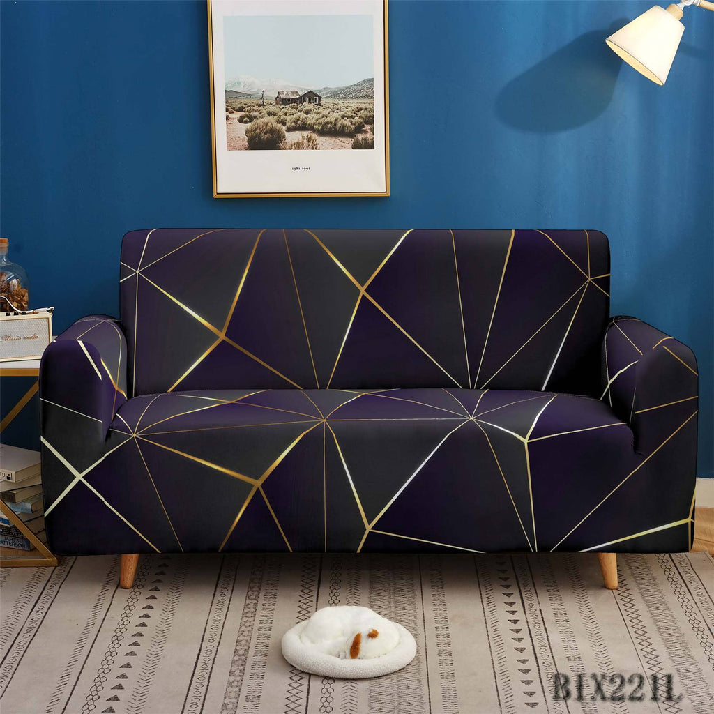 Art Texture Stretch-Sofabezug, rutschfest – Bild 11 | LuxeStyle