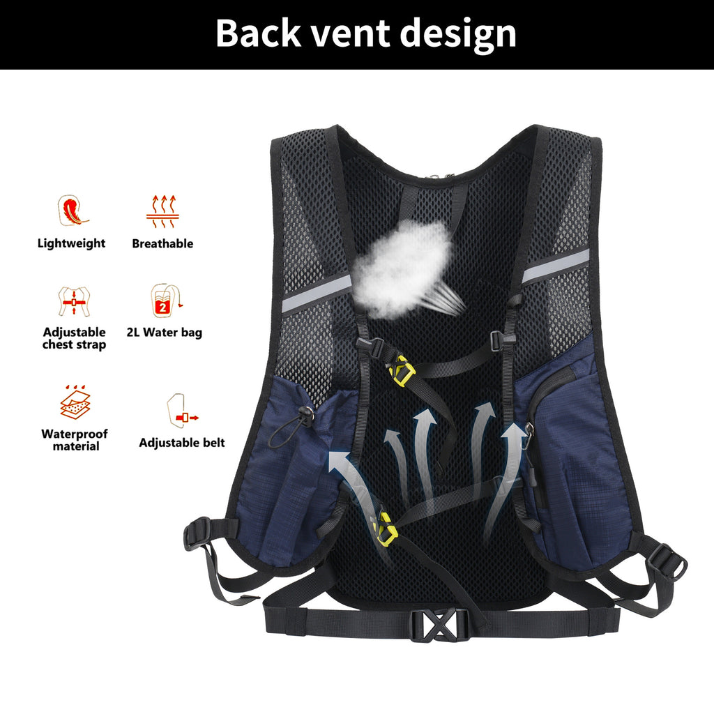 Multifunktionaler Wanderrucksack 18L