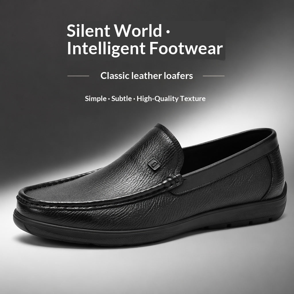 Leder-Slipper