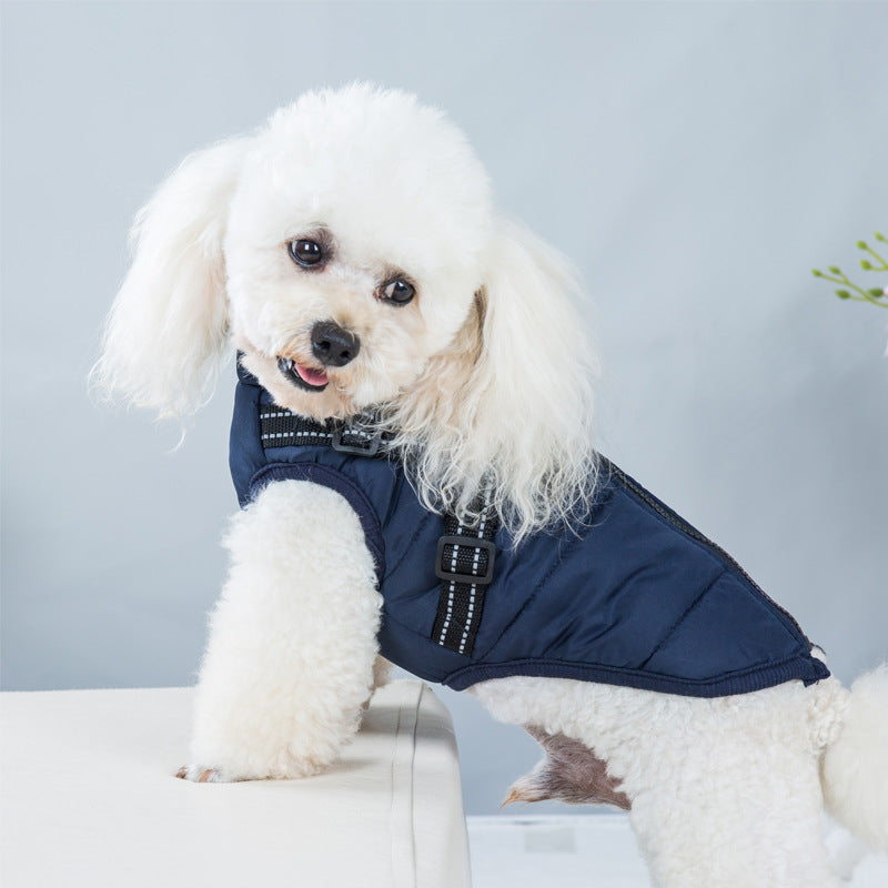 Gepolsterte Baumwollweste für Hunde – Bild 6 | LuxeStyle