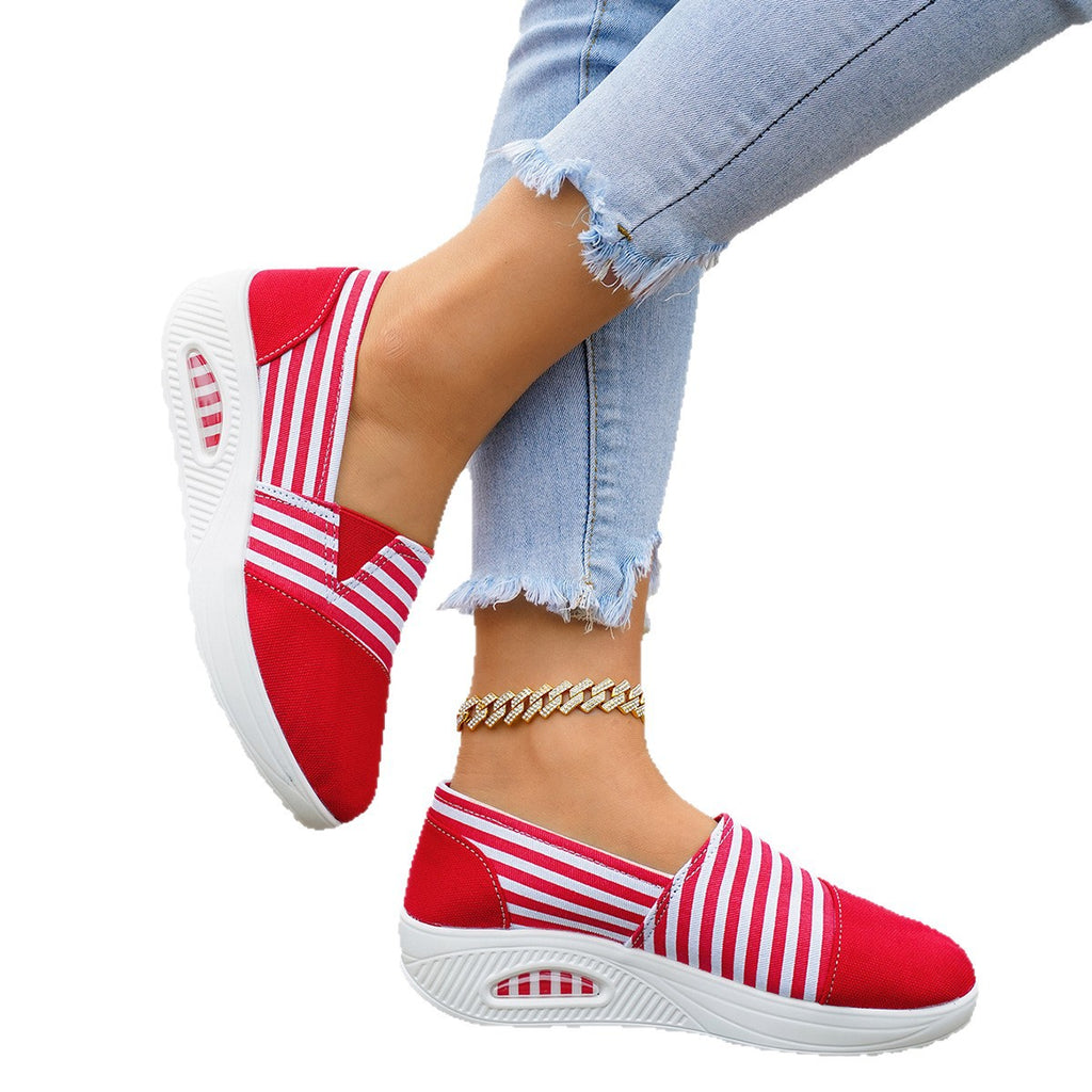 Gestreifte Sneaker