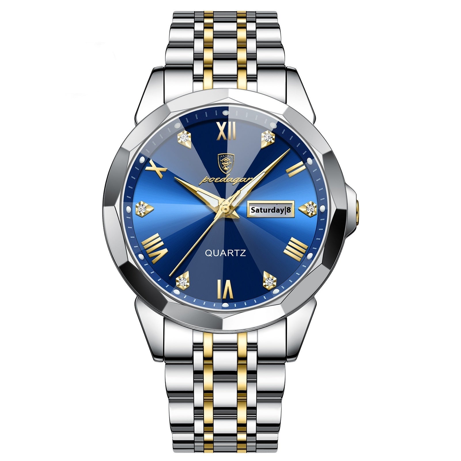 Wasserdichte Leuchtende Herrenuhr