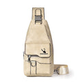 Grosses wasserdichtes Schultertasche Retro – Bild 5 | LuxeStyle