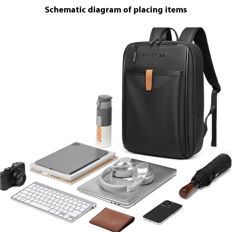 Business Travel Rucksack – Grosses Volumen – Bild 3 | LuxeStyle