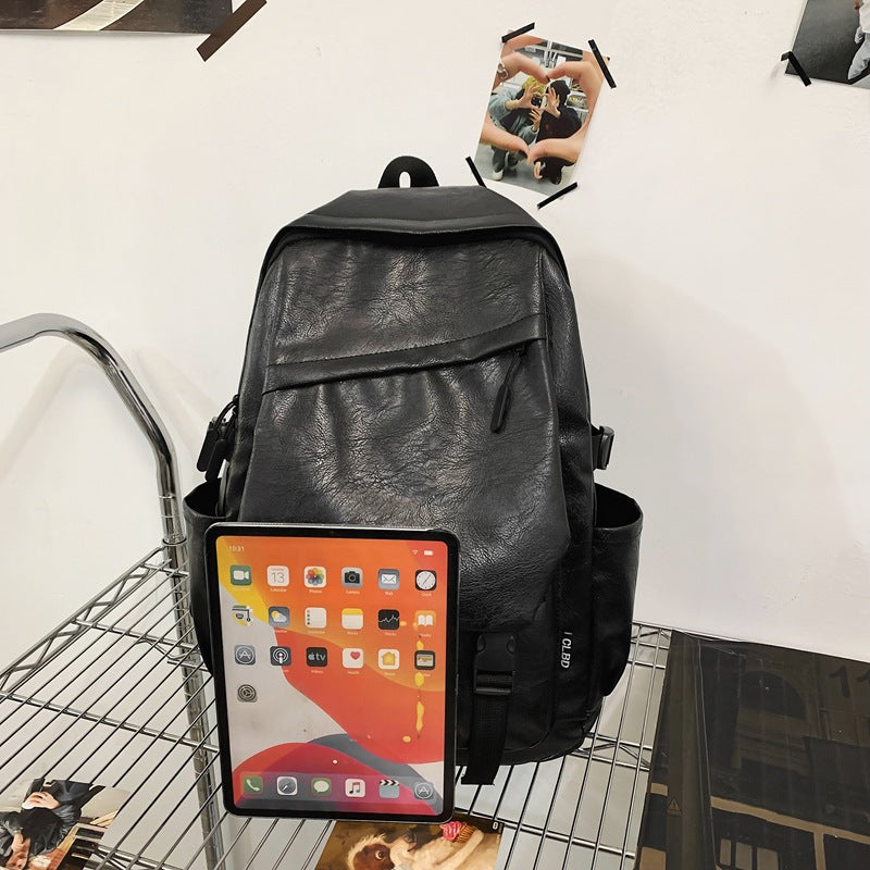 Wasserdichter PU-Leder Business-Rucksack – Bild 2 | LuxeStyle