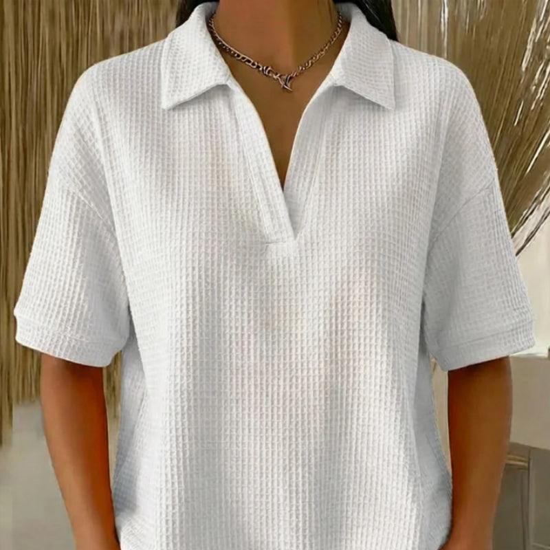Damen-Poloshirt mit langen Ärmeln – Bild 12 | LuxeStyle